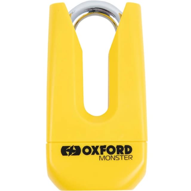 Machine Mart Xtra Oxford OF36M Monster Ultra Strong Disc Lock (Yellow)