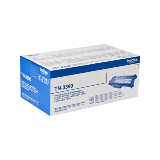 Brother TN-3390 Black Extra High Capacity Toner Cartridge Twin Pack (Original)