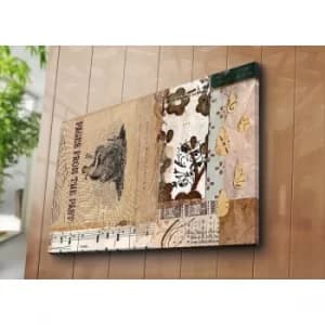 70100C-030 Multicolor Decorative Canvas Painting