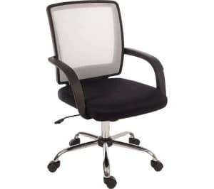 Teknik Star 6910WH Mesh Reclining Executive Chair - White
