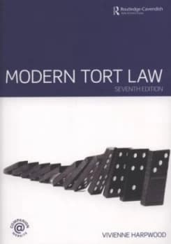 Modern Tort Law by V.H. Harpwood Book