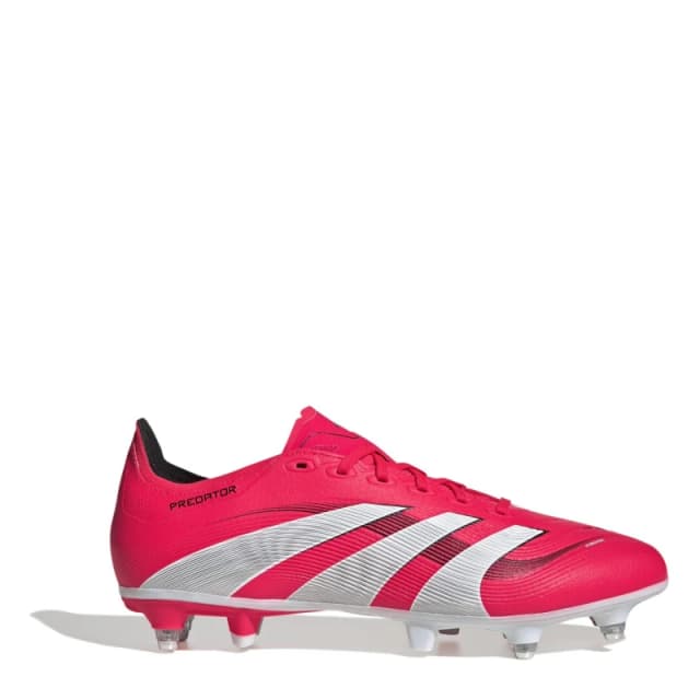 adidas Predator League Soft Ground Football Boots Red/White male 6 (39.3)