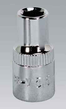 Sealey SP14055 WallDrive Socket 5.5mm 1/4"Sq Drive Fully Polished