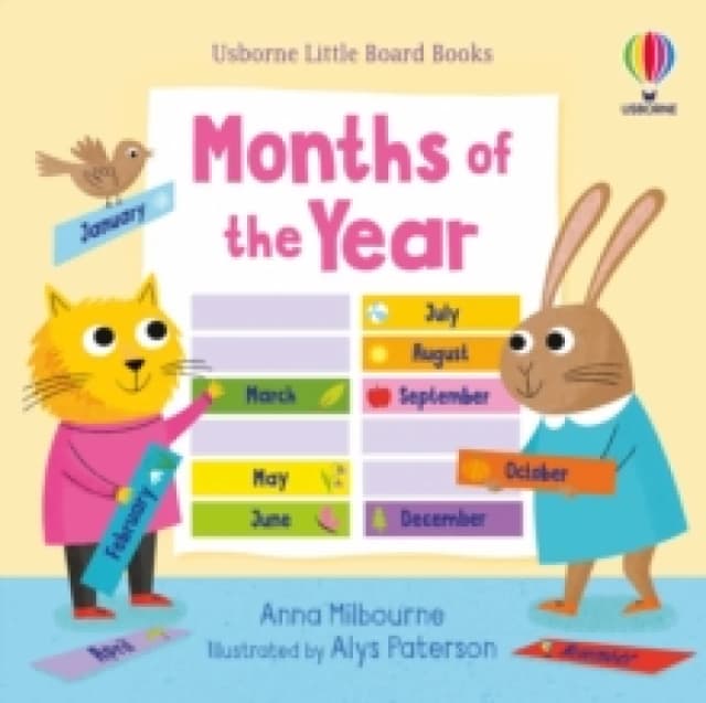 Little Board Books Months of the Year Board book