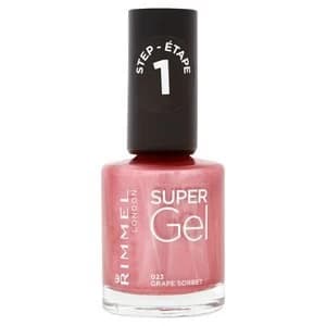 Rimmel Super Gel Nail Polish Grape Sorbet Pink