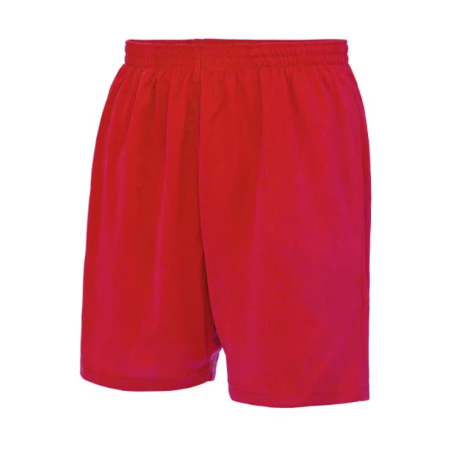Just Cool Just Cool Men Sports Shorts in Red Size: X-Small Red XS Male 5063470745357