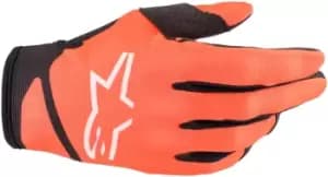 Alpinestars Radar 22 Motocross Gloves, black-orange, Size L, black-orange, Size L