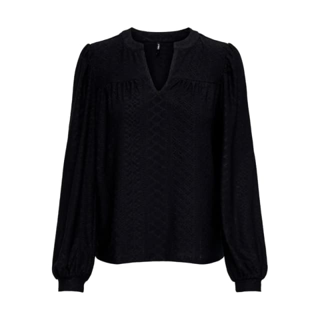 Only Long sleeve blouse For Her Only Onlsandra Split Jrs Noir Female S