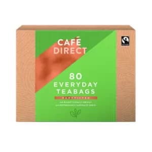 Cafedirect Everyday Tea Bag Foil Wrap (Pack of 80) FTB0002