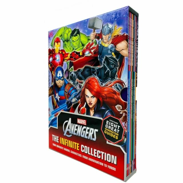 Marvel The Avengers The Infinite Collection Character Guides 8 Book Set Jim Starlin Jim Starlin Books