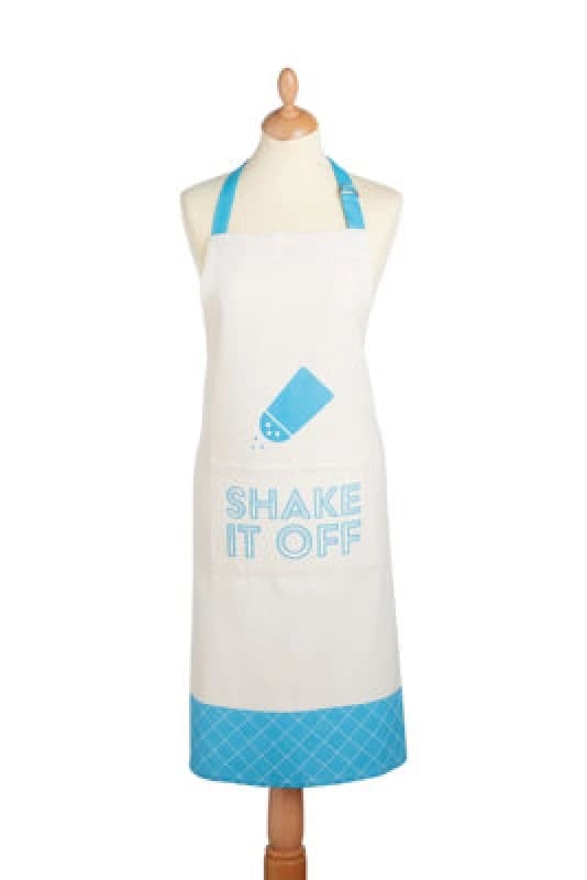 Kitchencraft Lyrics Print Cotton Apron With Adjustable Neck Strap For Comfortable Cooking