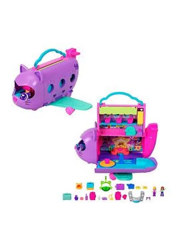 Polly Pocket Polly Pocket Kitty Airways Playset Mini Doll Playsets