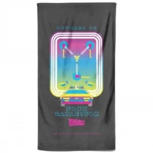 Back To The Future Flux Capacitor Bath Towel