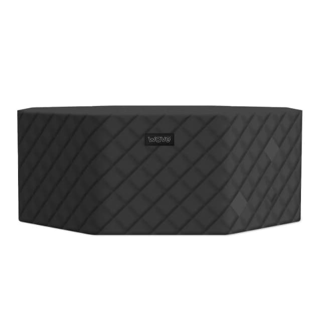 Wave Spas Wave Spas Aegean Octagonal Energy Save Thermal Hot Tub Cover - 6 Person in Black 6 Person Unisex 5061039894720