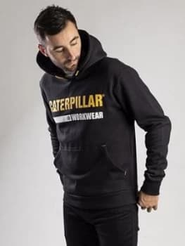 Caterpillar Cat Workwear Essential Logo Hoodie - Black