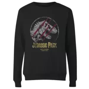 Jurassic Park Lost Control Womens Sweatshirt - Black - L