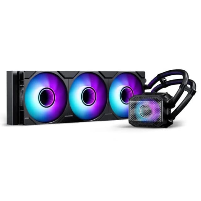 Phanteks Glacier One 360M25 Black RGB AIO Liquid Cooler CPU Water Cooler - 360mm - PH-GO360M25G2_DBK02