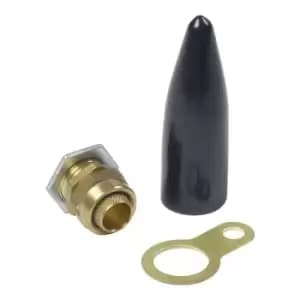 Wiska Indoor M20 BW Economy Non-LSF cable glands For SWA IP20 Brass - BW20L