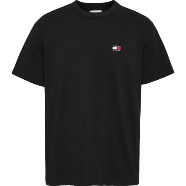 Tommy Jeans Classic Tommy Small Badge T Shirt - Black 2XL