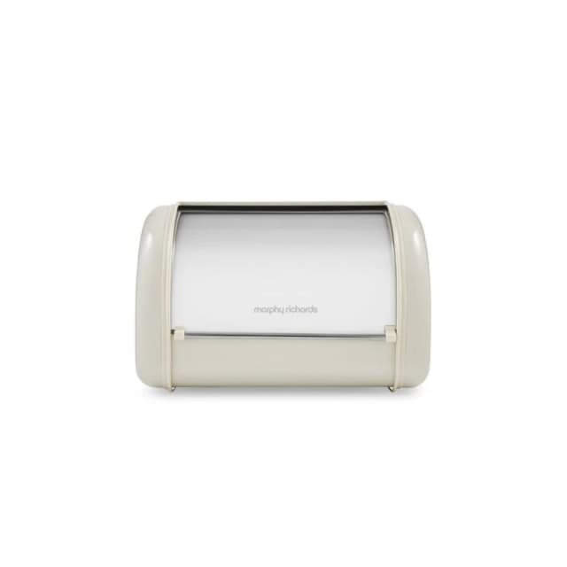 Morphy Richards Equip Roll Front Bread Bin cream ONE SIZE