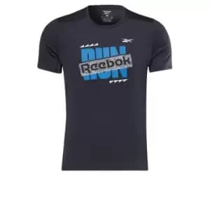 Reebok Running Activchill Athlete T-Shirt Mens - Black