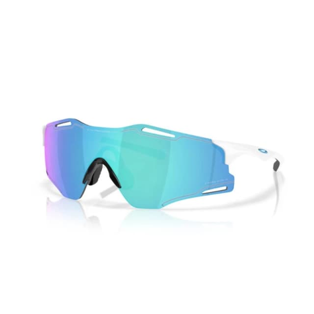 Oakley Cybr Zero White Blue Glasses
