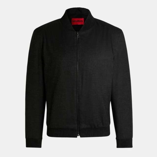 Hugo Mens Formal Jacket Open Grey male XS