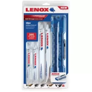 Lenox 12 Piece Demolition Reciprocating Saw Blade Set
