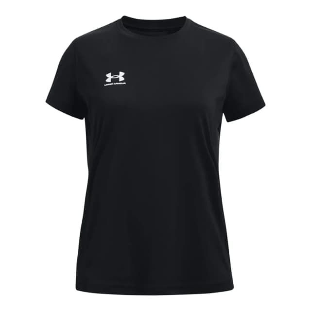Under Armour Armour Ua G'S Ch. Train Ss Gym Top Girls Short Sleeve Performance T-Shirts 7-8 (S) Black 62904703175