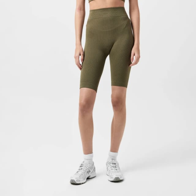 Miso Cycling Shorts Womens - Green Green 8