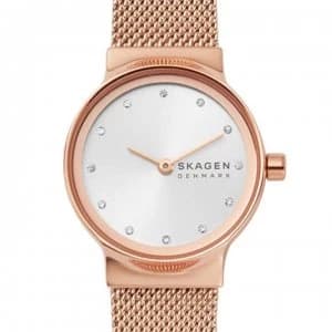 Skagen Freja Rose Mesh Watch - Rose Gold