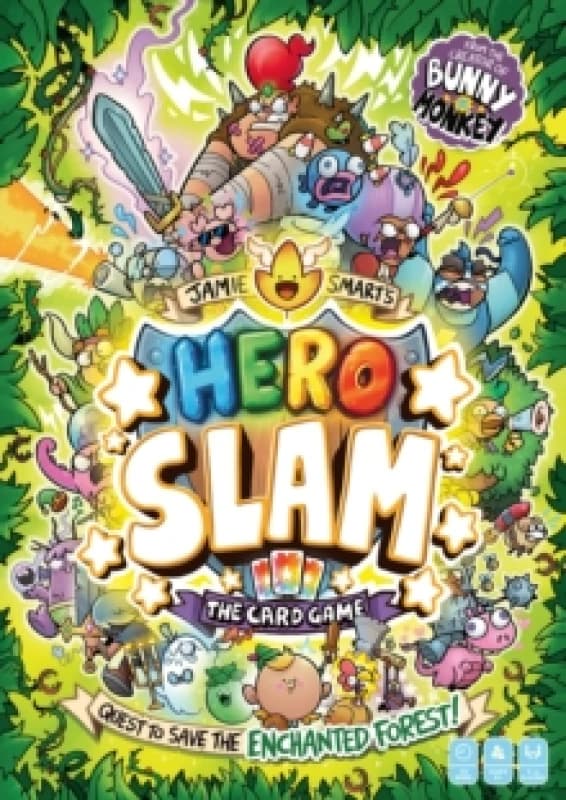 Jamie Smarts Hero Slam : Quest to Save the Enchanted Forest: A card game by the no 1 bestselling creator of Bunny vs Monkey Cards