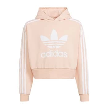 adidas THRENI Girls Childrens Sweatshirt in Pink - Sizes 11 / 12 years,13 / 14 years,7 / 8 years,9 / 10 years,8 / 9 ans,10 / 11 ans,12 / 13 ans,14 / 1