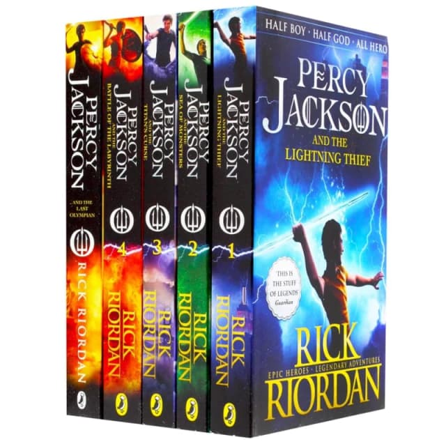 Percy Jackson Series 5 Book Set Rick Riordan Lets Buy Books Books