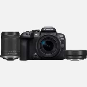 Canon EOS R10 Mirrorless Camera + RF-S 18-150mm F3.5-6.3 IS STM Lens + Mount Adapter EF-EOS R