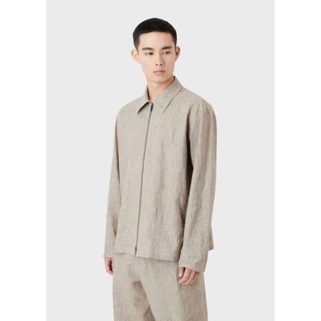 Emporio Armani Overshirt Beige male XS
