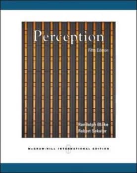 Perception by Robert Sekuler Paperback