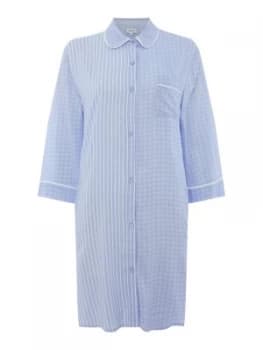 DKNY 34 sleeve nightshirt Blue