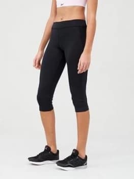 Reebok Workout Ready Capri Leggings - Black