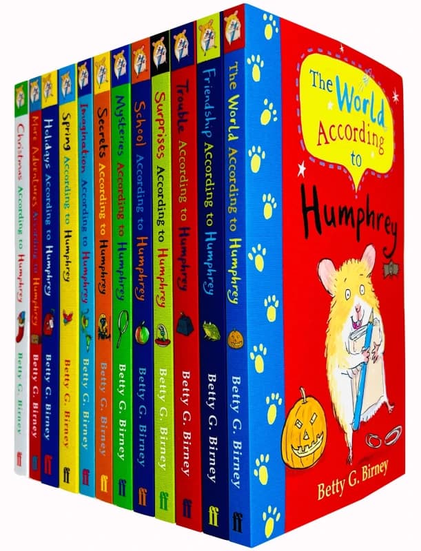 According to Humphrey the Hamster Series 12 Book Set by Betty G. Birney Betty G. Birney Books
