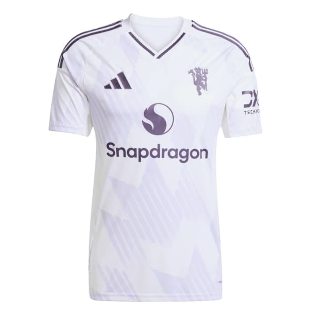 Adidas Manchester United Away Jersey 2025/26 Blanc Male L JI7423