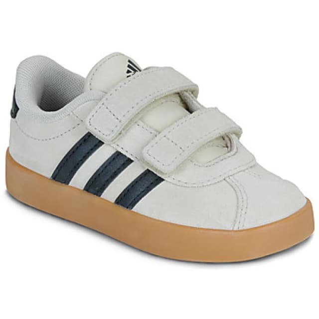 adidas VL COURT 3.0 CF I boys's Children's Shoes (Trainers) in Beige
