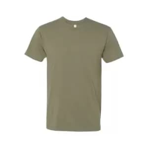 Next Level Adults Unisex CVC Crew Neck T-Shirt (3XL) (Light Olive)