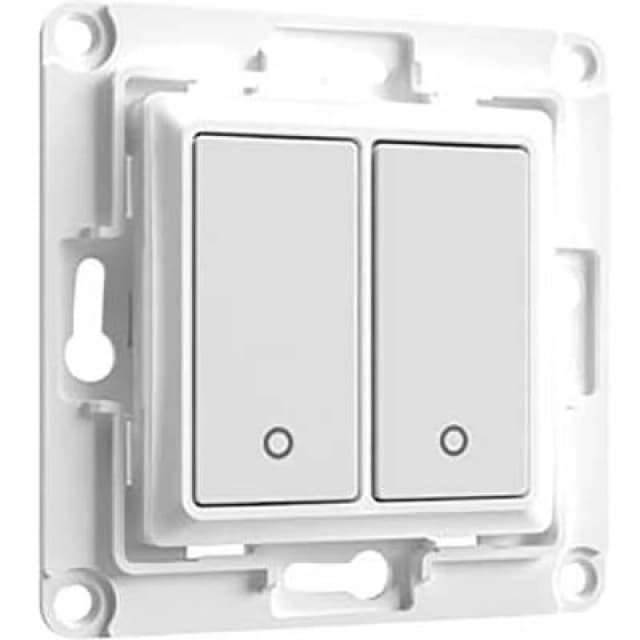 Shelly · Accessories·Wall Switch 2· Wandtaster 2-fach· Weiß
