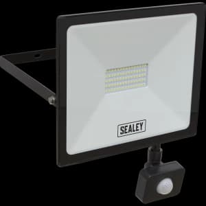 Sealey Extra Slim PIR Sensor 50w LED Floodlight