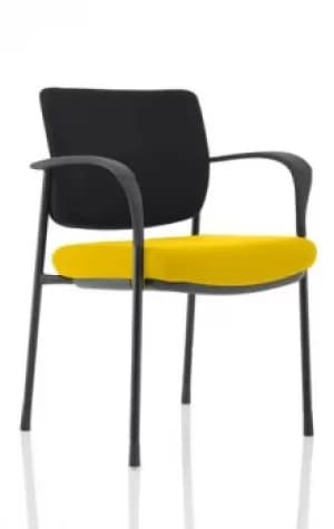 Brunswick Deluxe Black Frame Bespoke Seat Senna Yellow