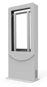 Peerless KIPC2546B-S-EUK signage display mount 116.8cm (46") Silver