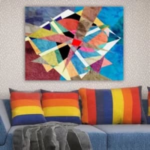 234625642_70100 Multicolor Decorative Canvas Painting