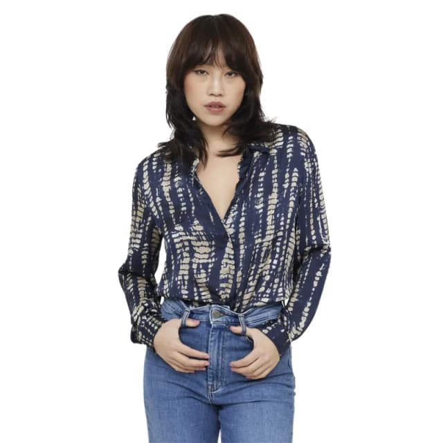 Lee Cooper Womens long sleeve shirt Lee Cooper Danna Bleu Female M