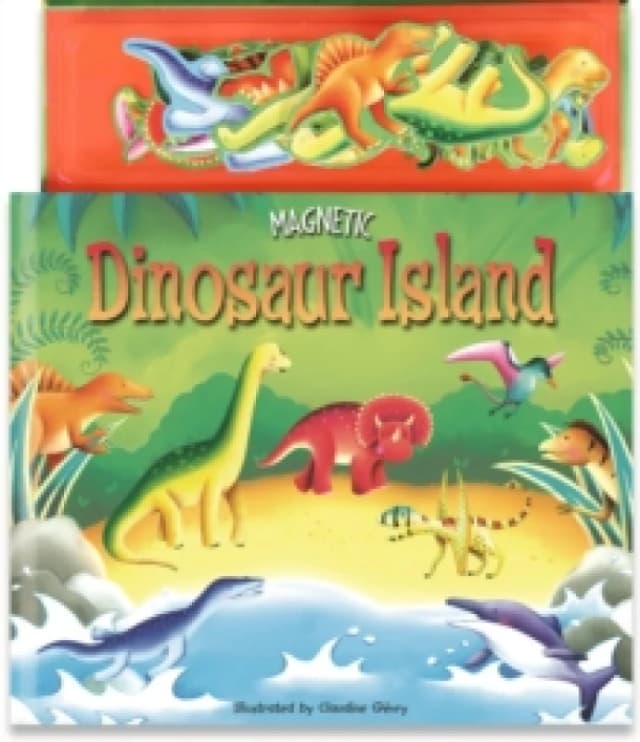 Magnetic Dinosaur Island Hardback